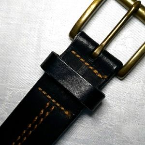 Bill's Khakis baseball glove leather brown belt  41 inches long to 48 inches lon